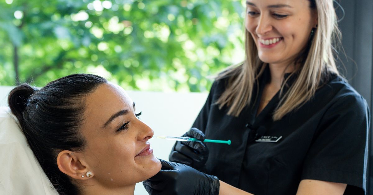 Profissionais qualificados em preenchimento labial